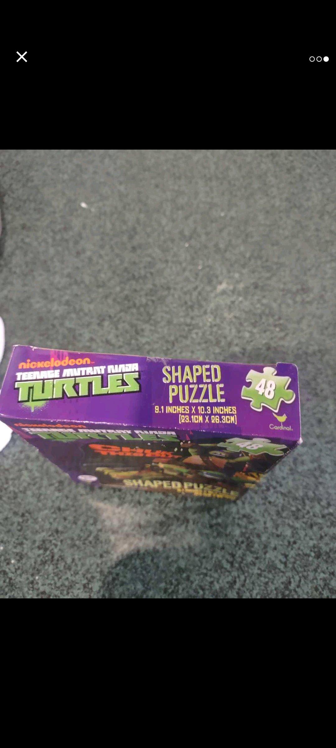 New Teenage Mutant Ninja Turtles Chuck This Out Puzzle Set