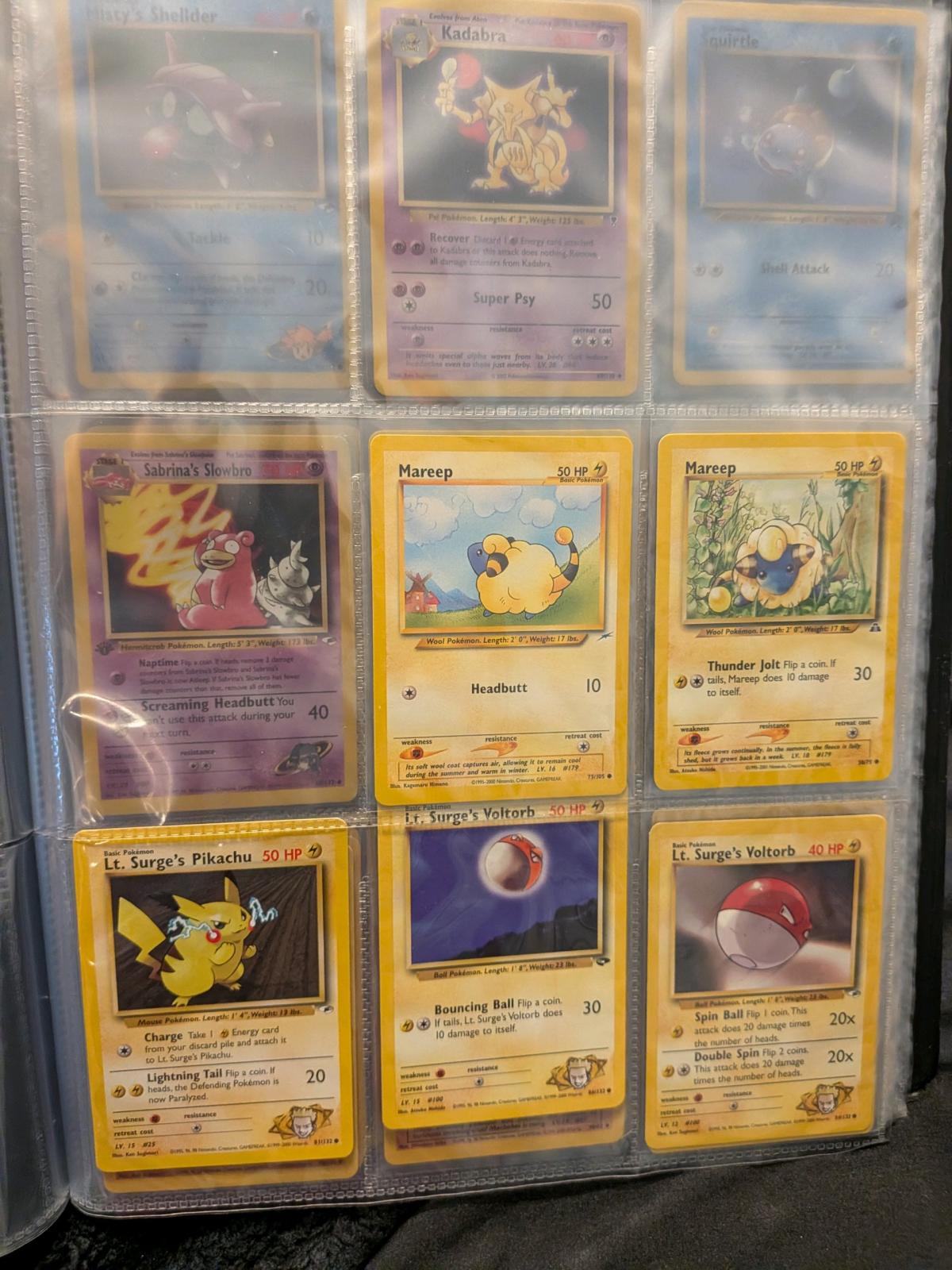 90s Pokemon cards