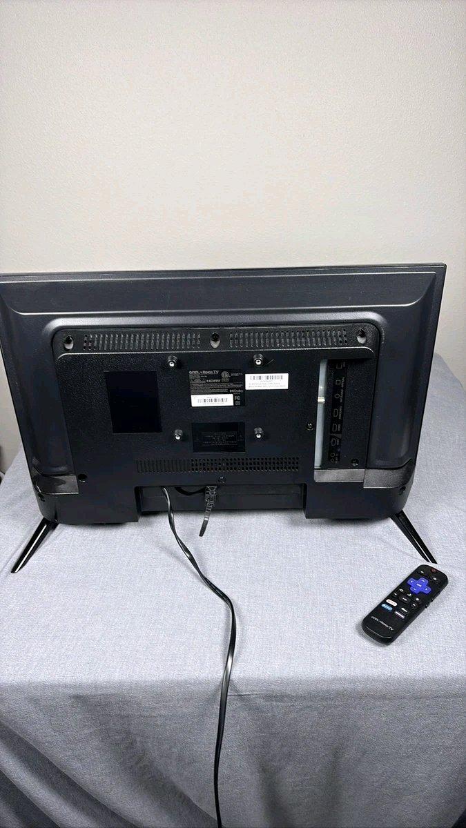 Onn 24 Inch Class HD 720p LED Smart Roku TV Black 100012590