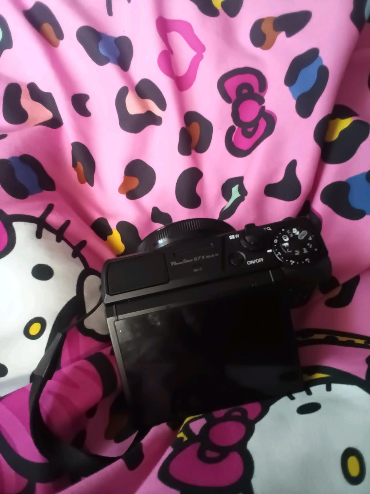 Canon g7x Mark III black