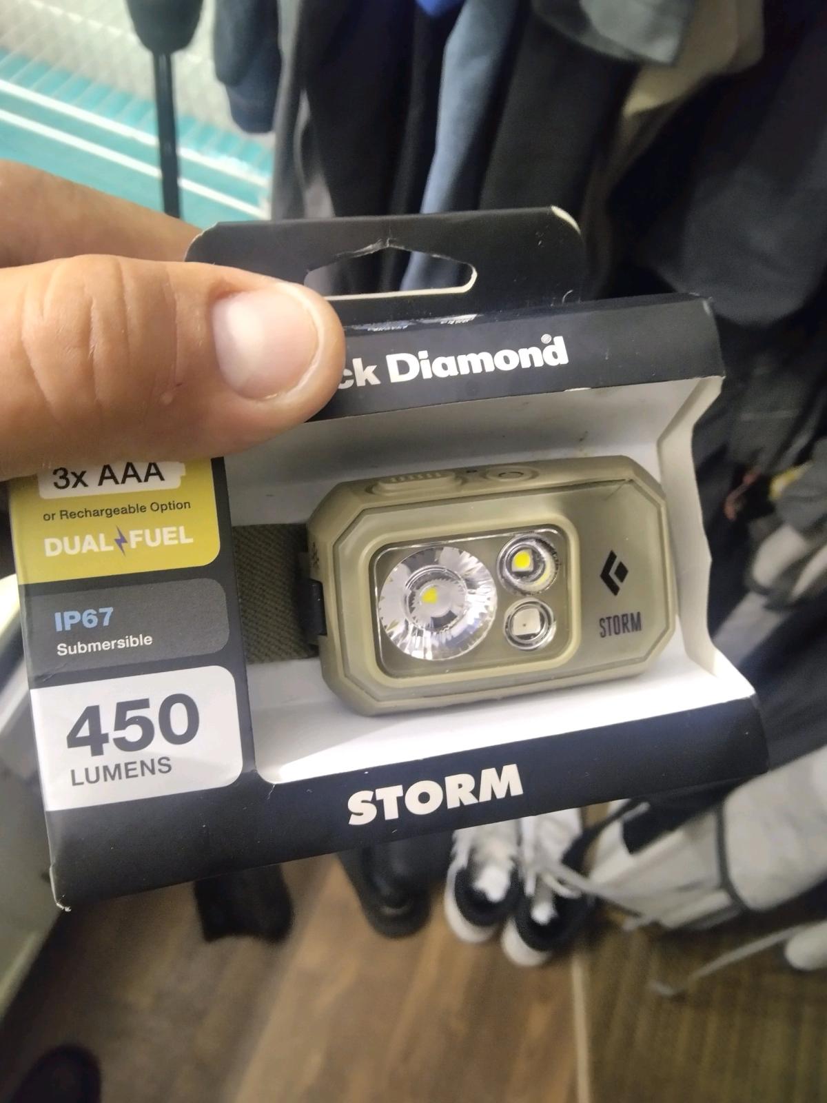 black diamond light