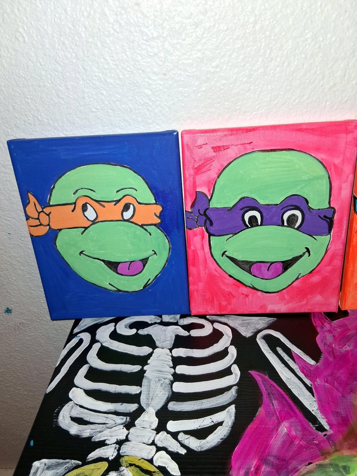 rainbow mutant ninja turtles