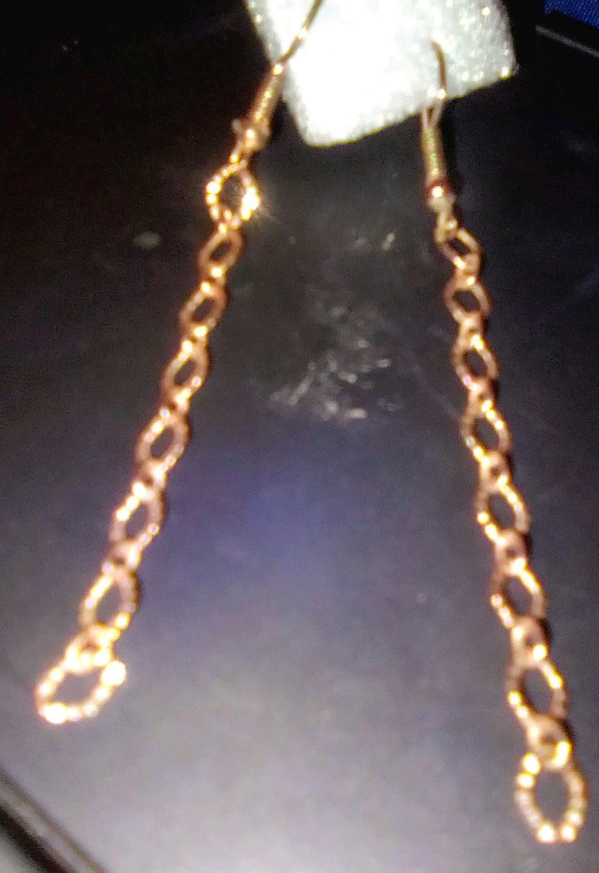 Rose gold plated earringsrNEW