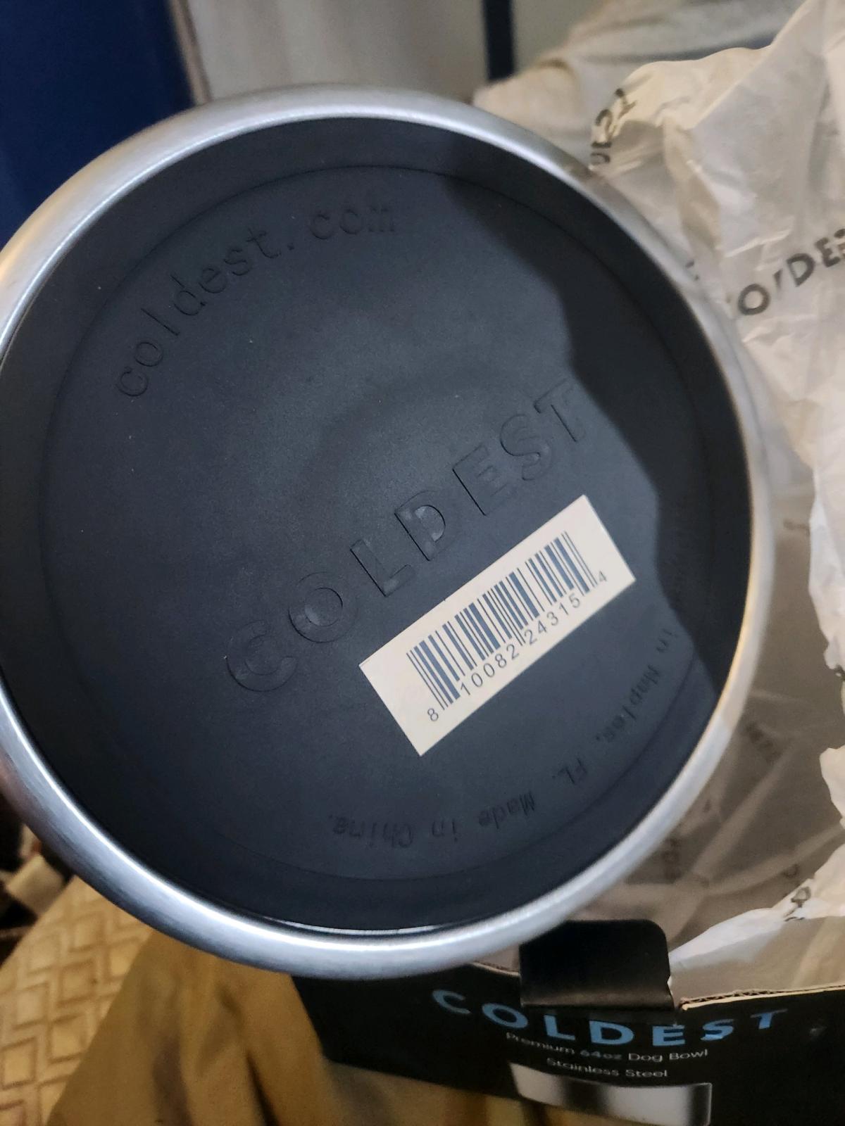 coldest dog bowl