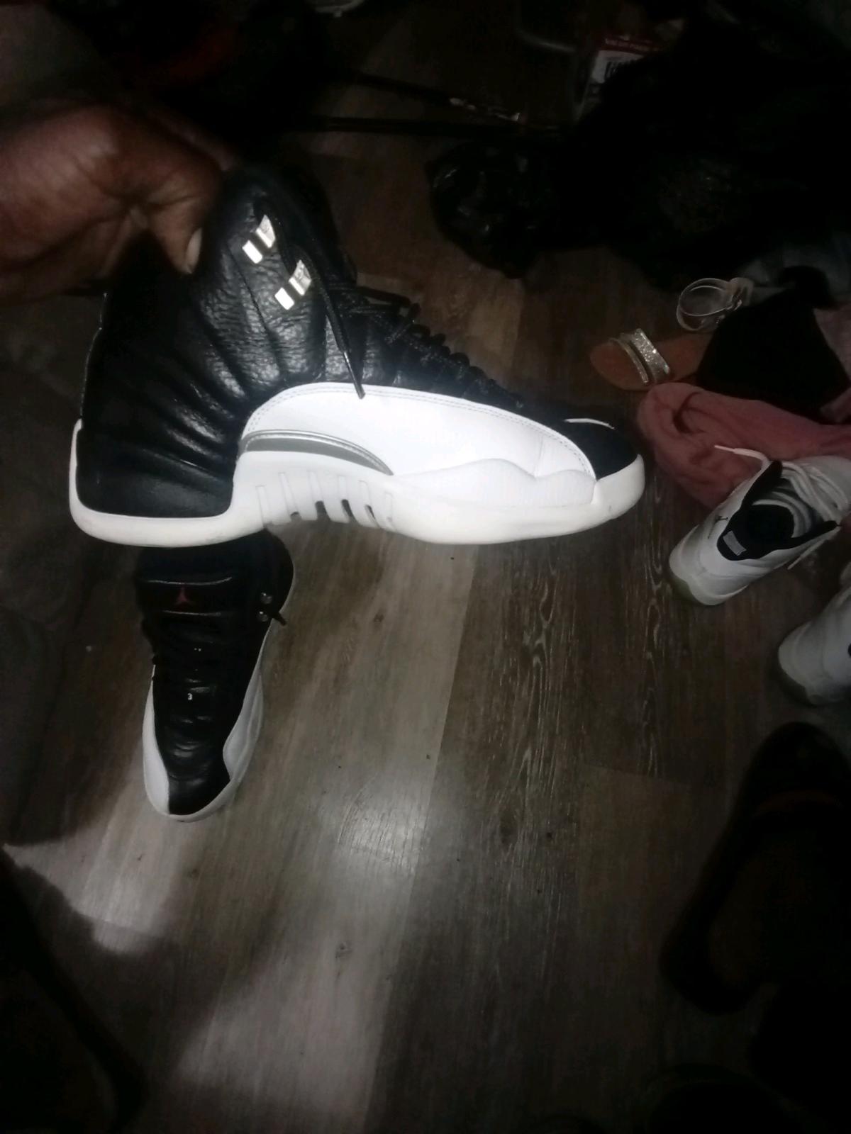 size 10 in a half Jordan 12 retros