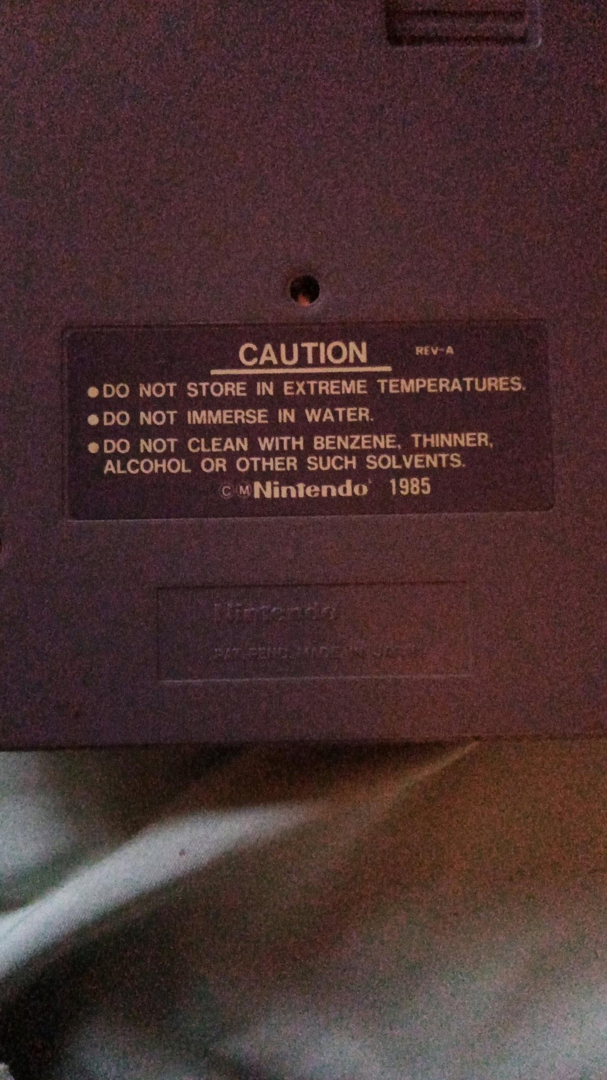Disneys DuckTales Nintendo Game Cartridge Made By Capcom