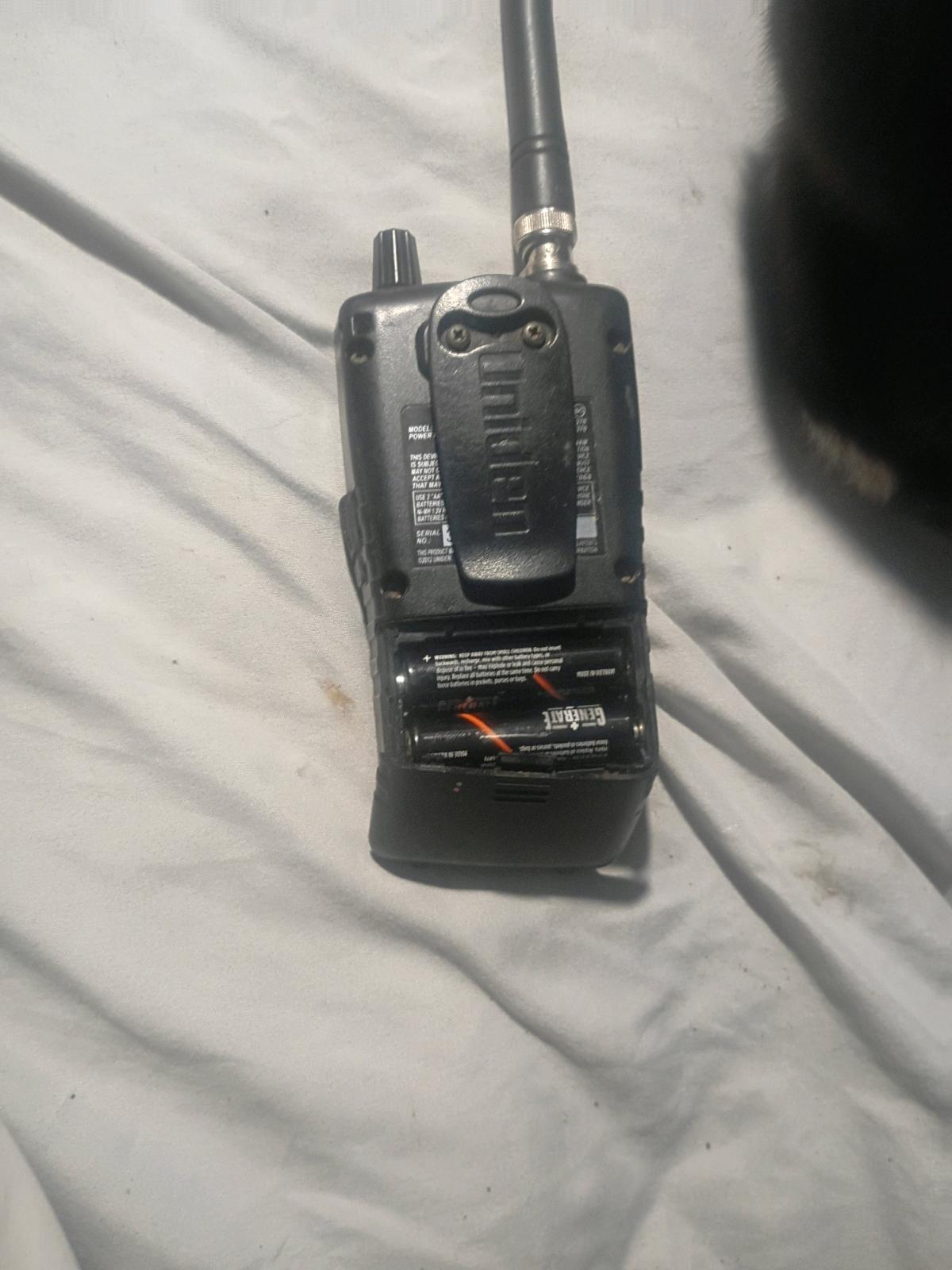 police scanner hand held UNIDEN SCANNER MODEL NUMBER BC125AT