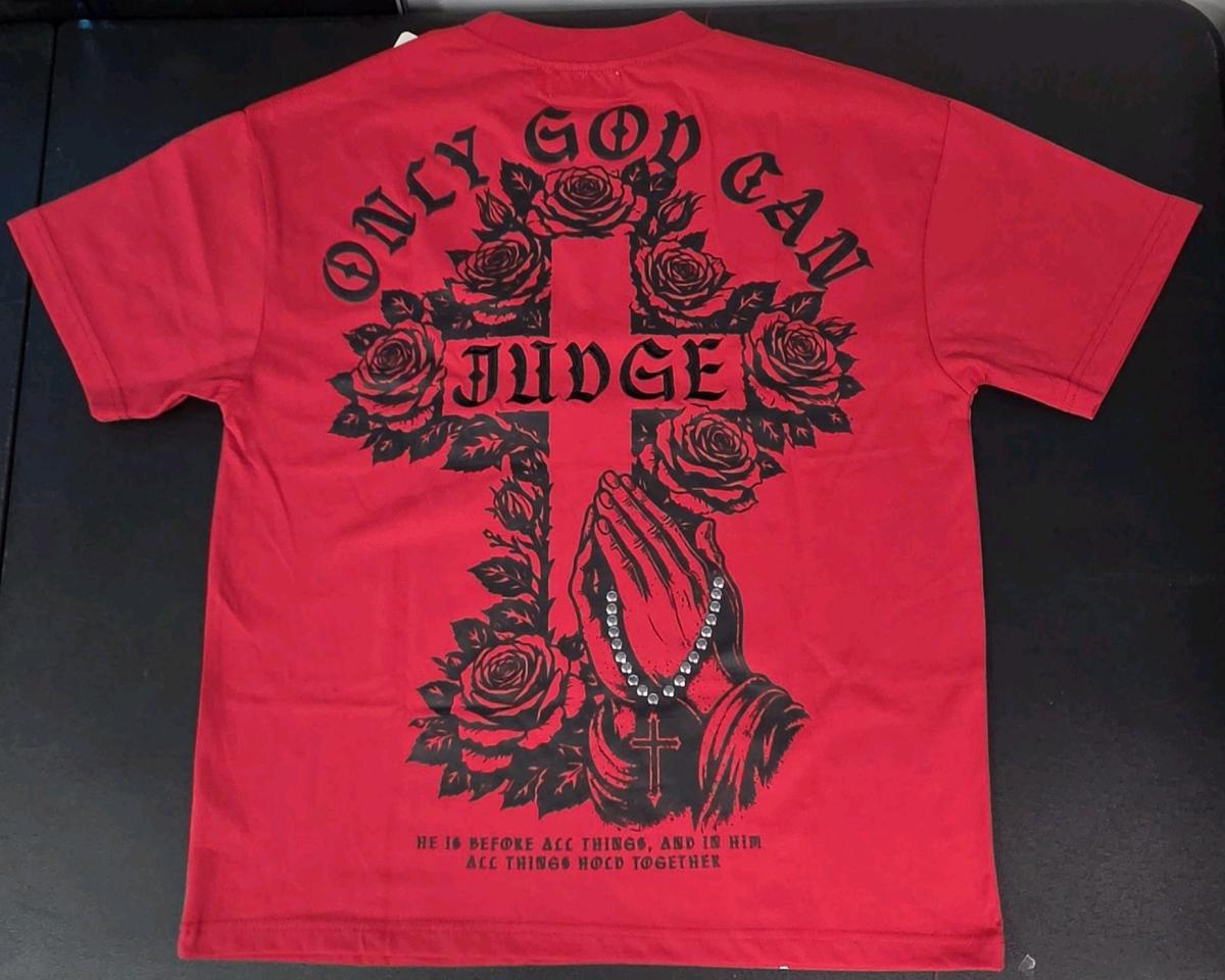 playeras para hombres color rojo de cuello redondo