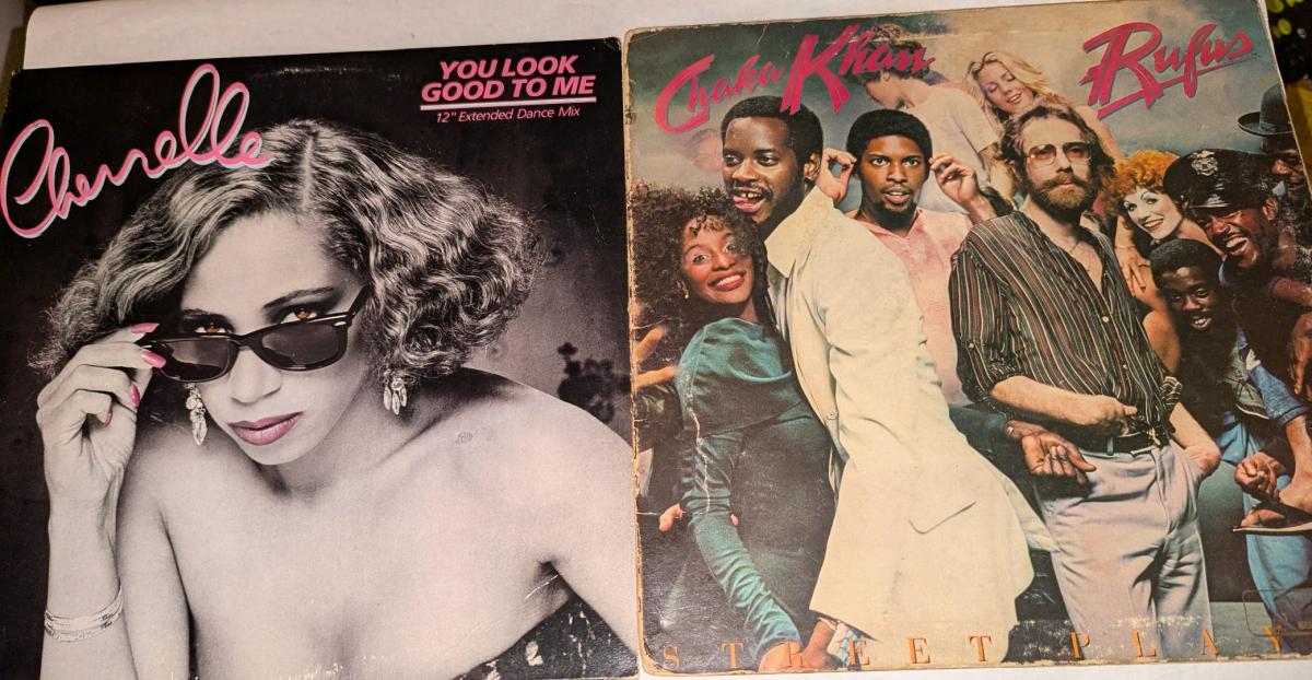 Disco Lot  Cherrelle  Rufus  Chaka Khan  2 pc Vinyl Records