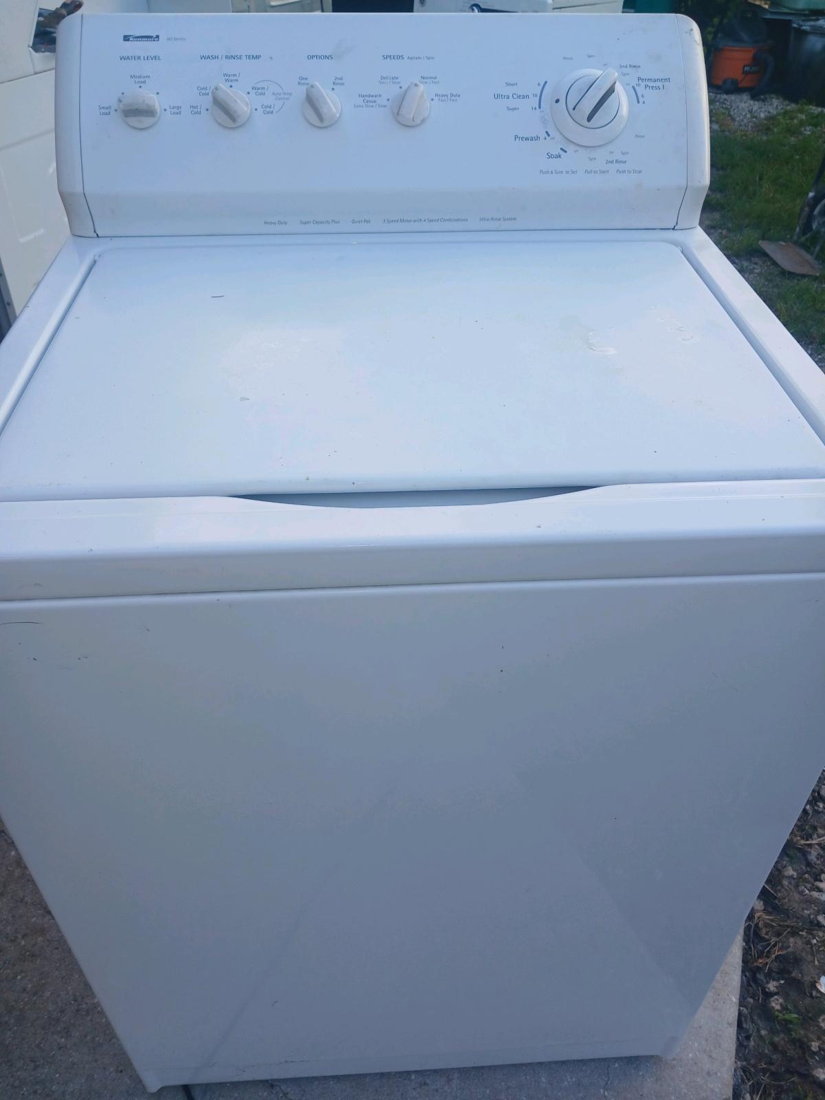 Kenmore washer machine