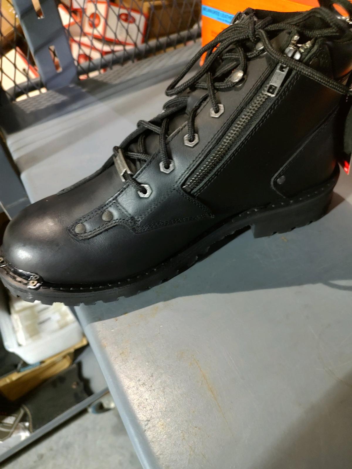 Milwaukee Leather Biker Boots