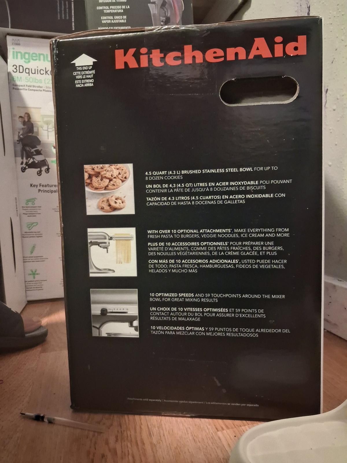 Kitchen Aid Tilthead stand mixer