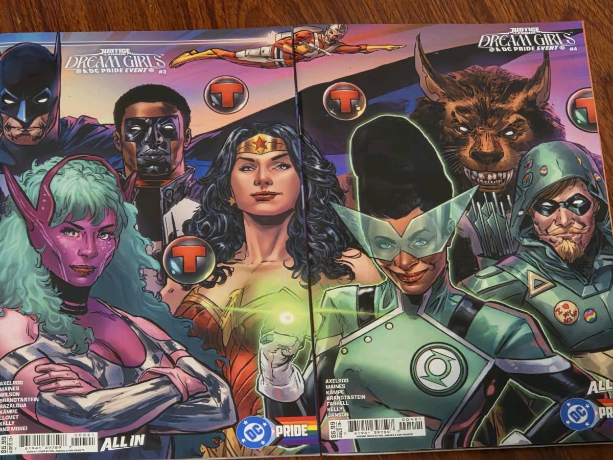 DC Comics Justice League Dream Girls A Pride Event SET
