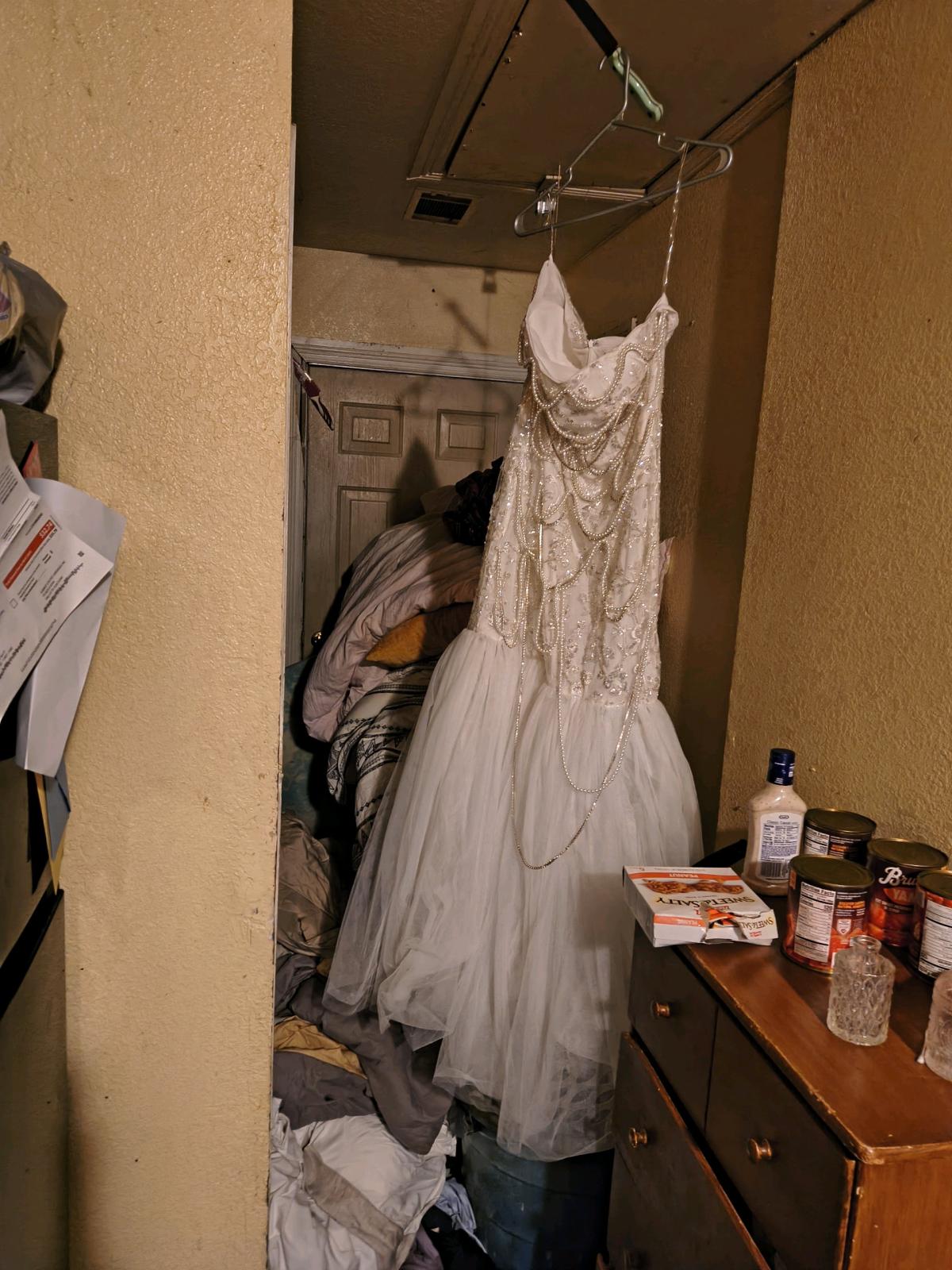 A wedding dress for a mighty pretty lady