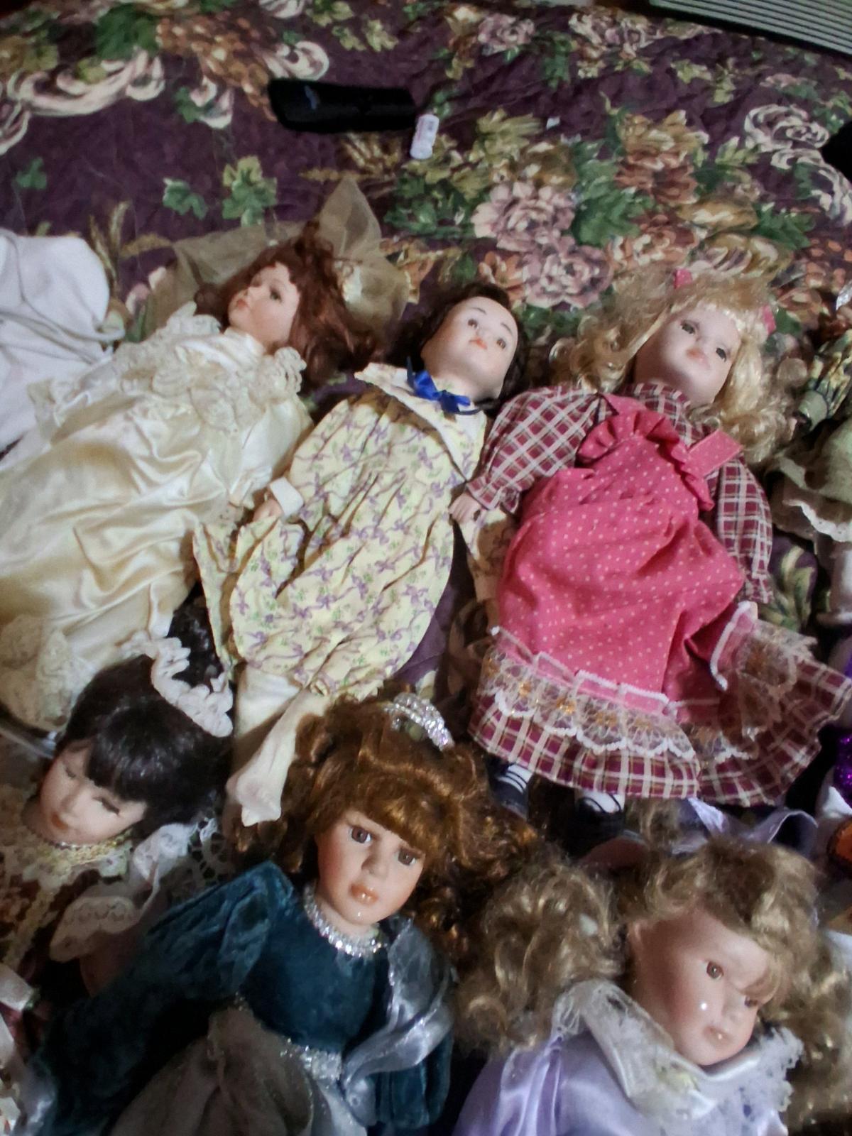 porcline forever friends dolls 17x dolls great condition