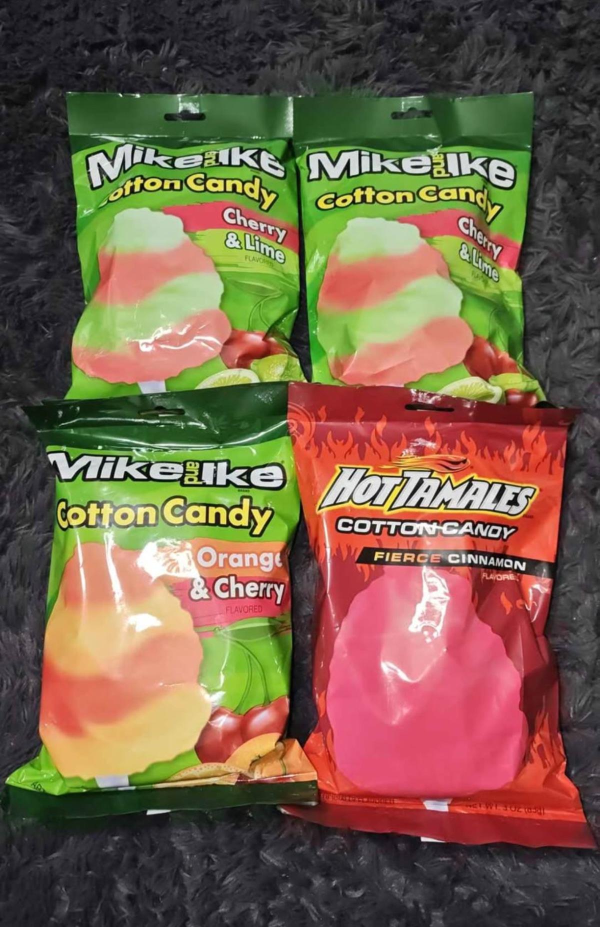 Mike and Ike Cotton Candy