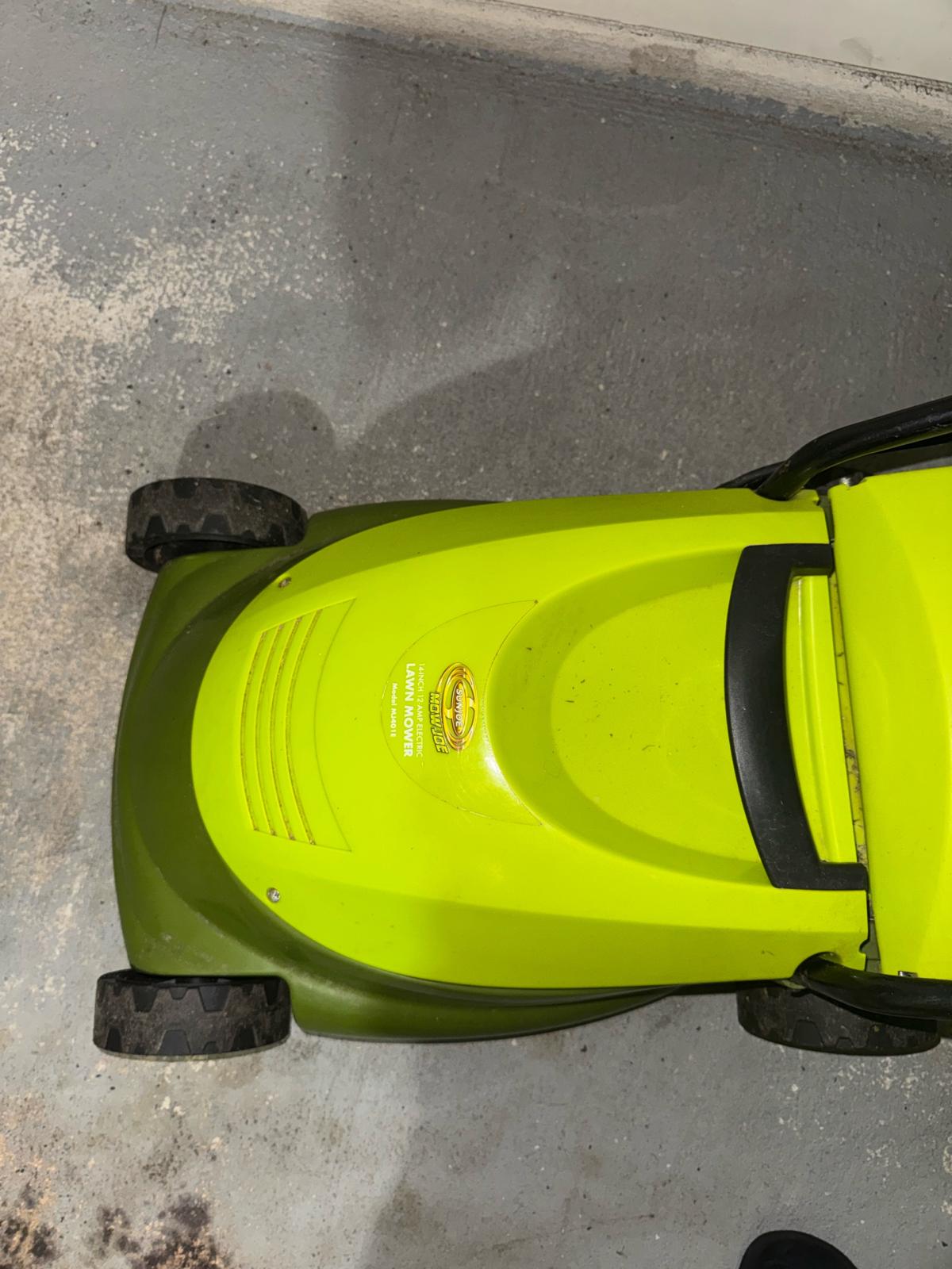 Electric Lawn Mower and String Trimmer Set