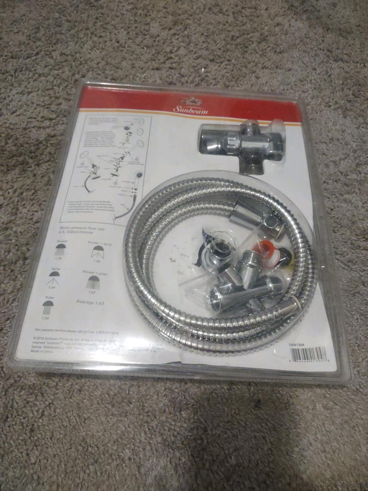 Brand New Sunbeam 5 Functions Dual Shower Massager