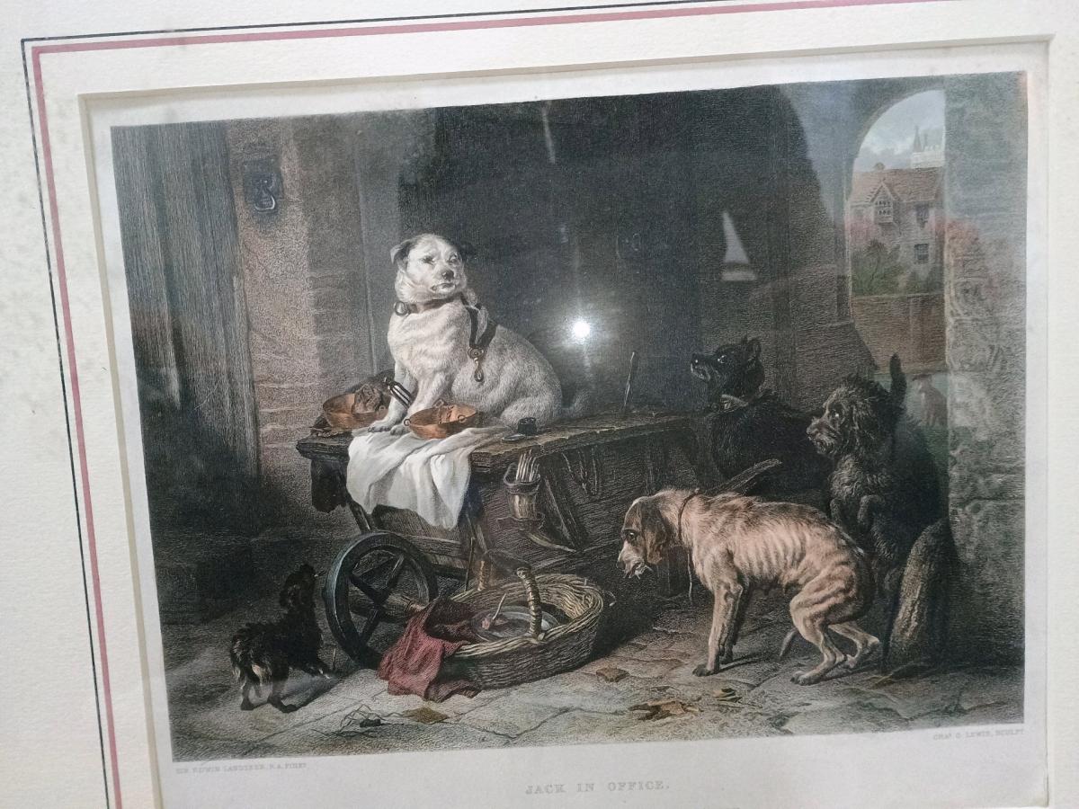 edwin landseer painting circa 1900