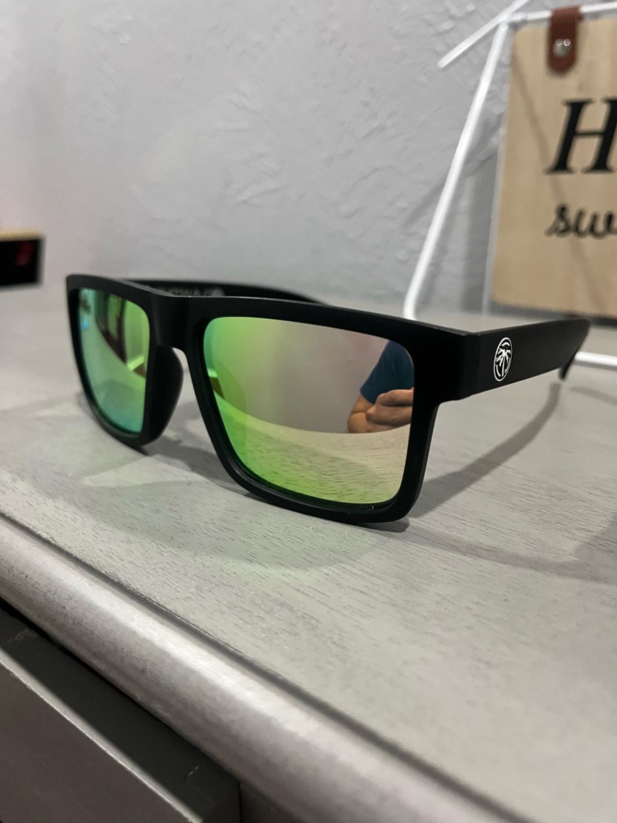 polarized color lens sunglasses