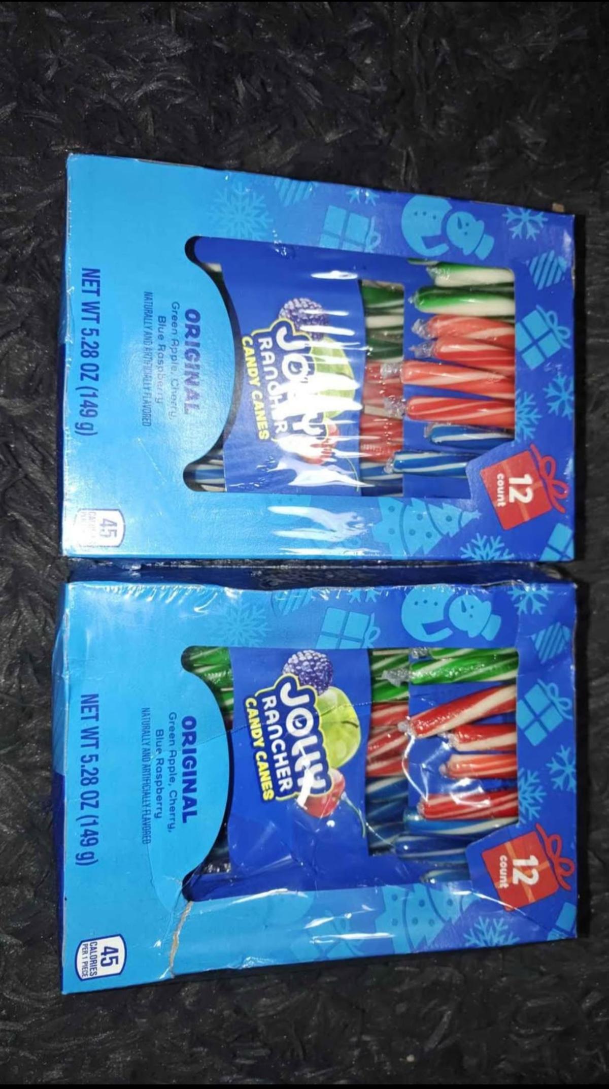 Jolly Rancher Candy Canes