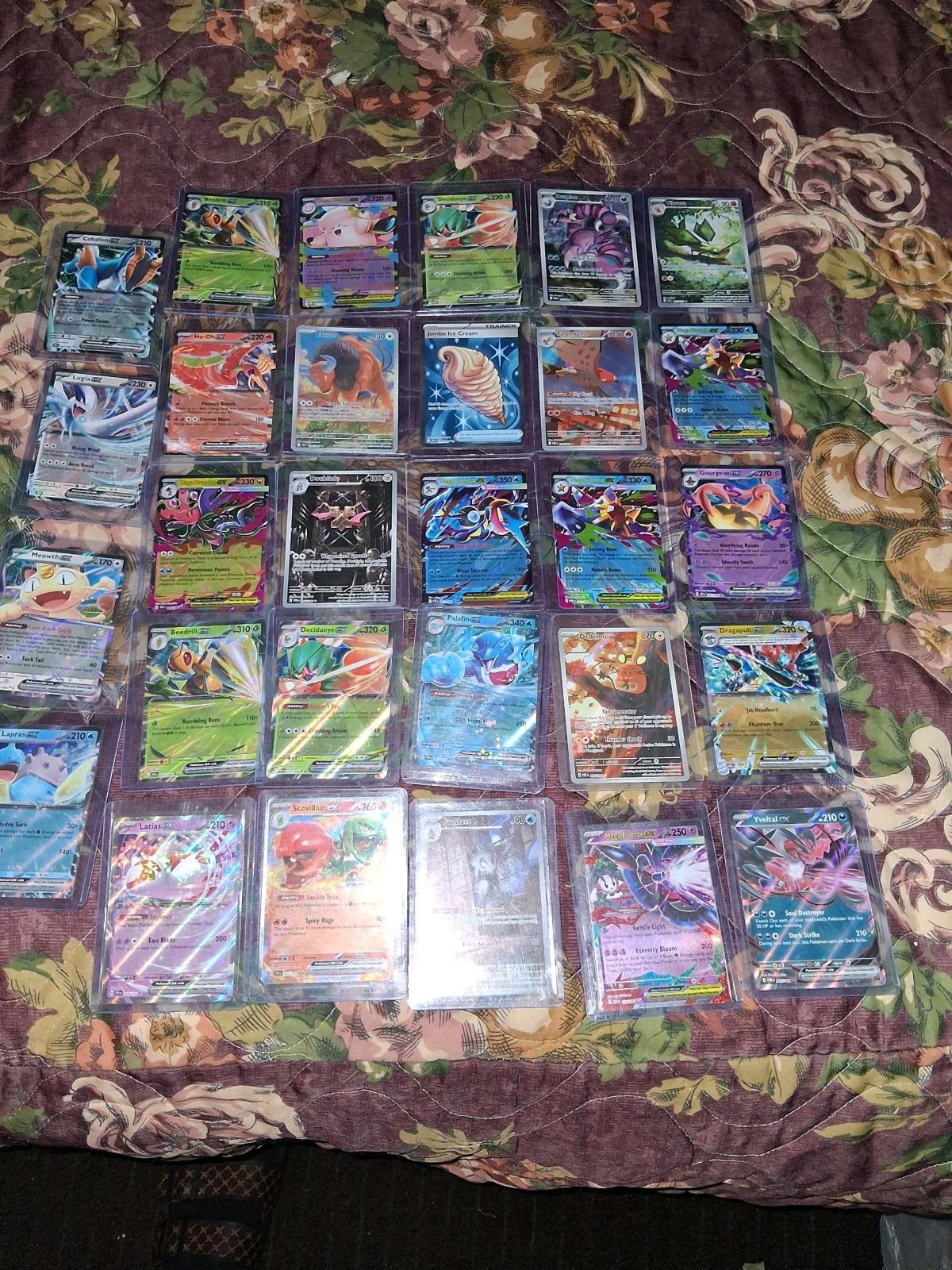 perfect order pokemon rares holos ultras and exs 29x cards