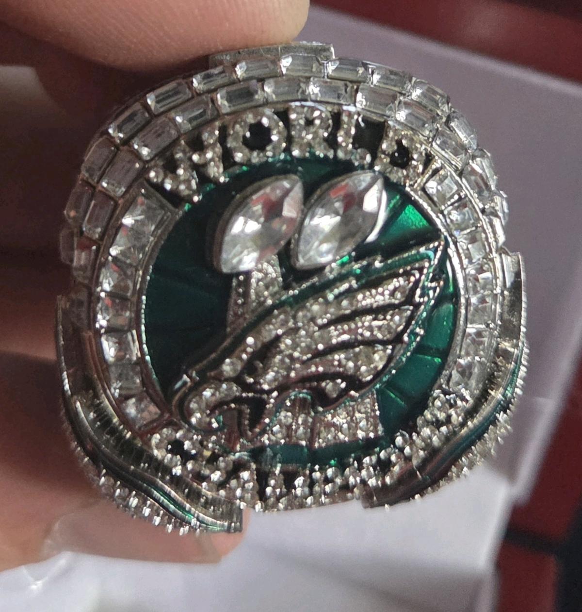 Eagles Ring Hurts size 11