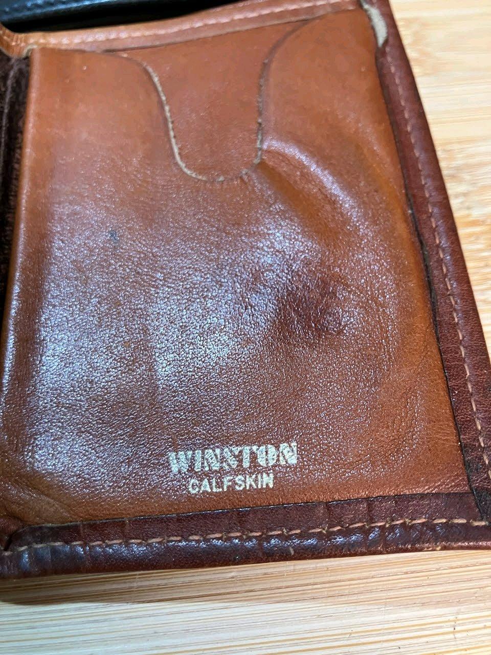 Vintage Leather Wallet Collection  Lot of 9