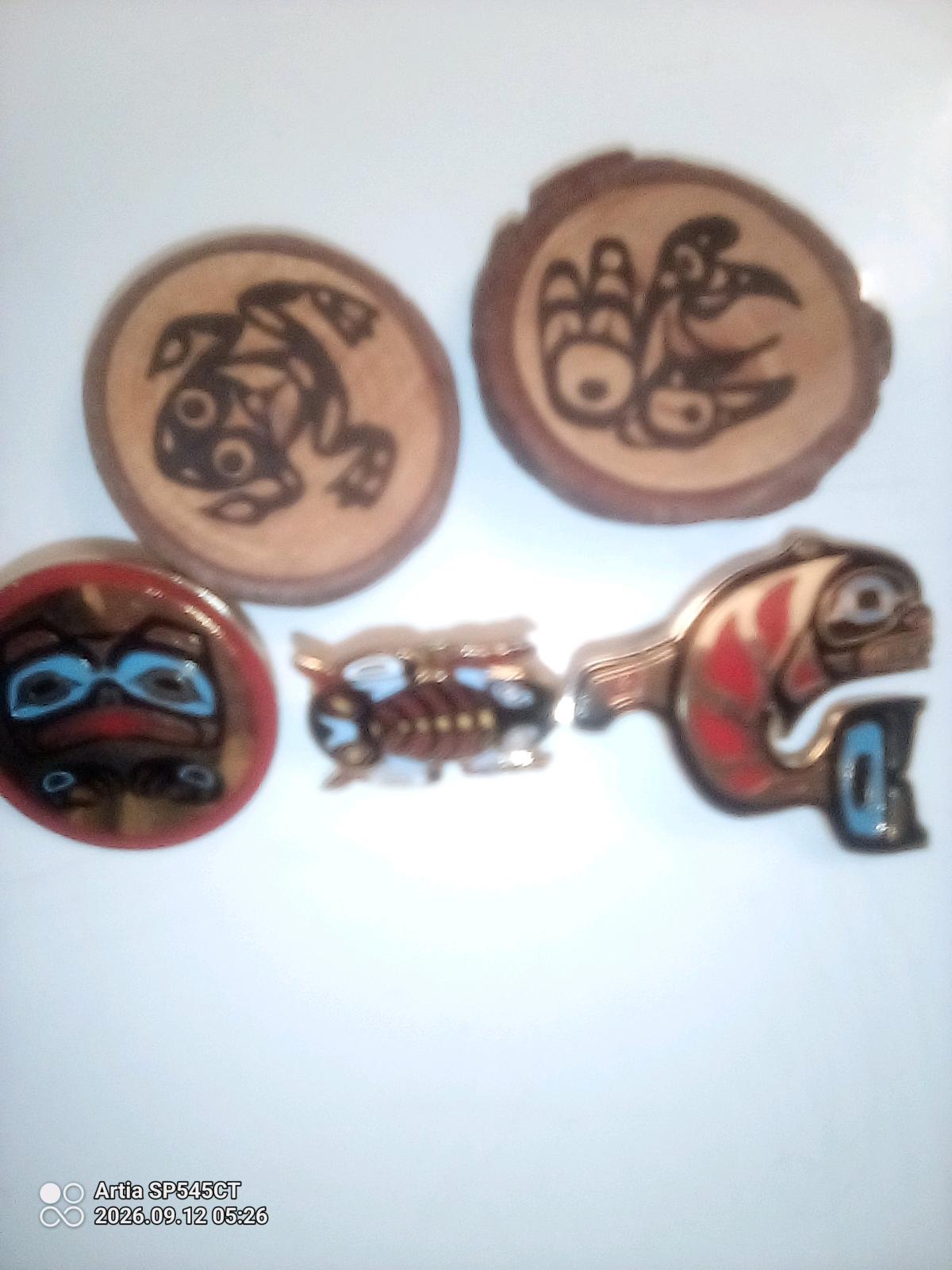 ivory jacks 1989 Alaska lapel pins