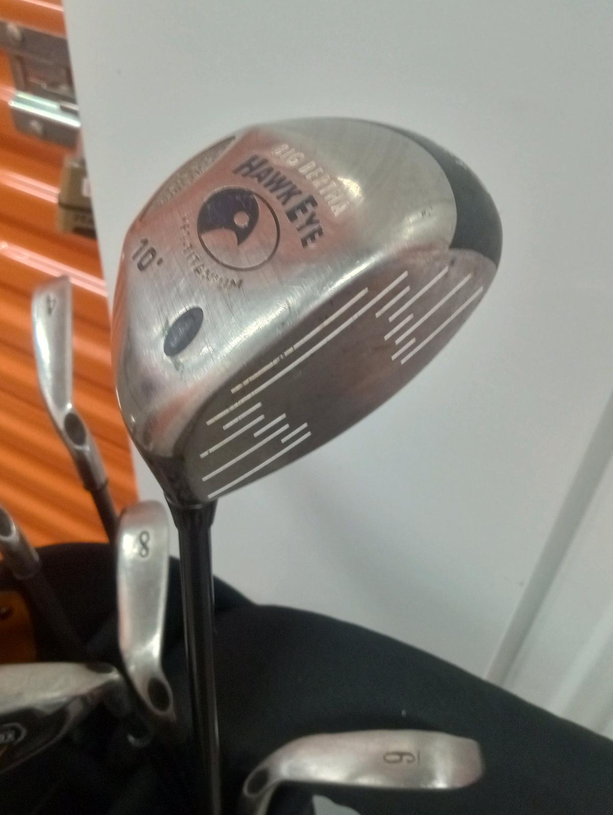 60 pieces  golf clubs carry bags PING GALLOWAY WHTE HOT and