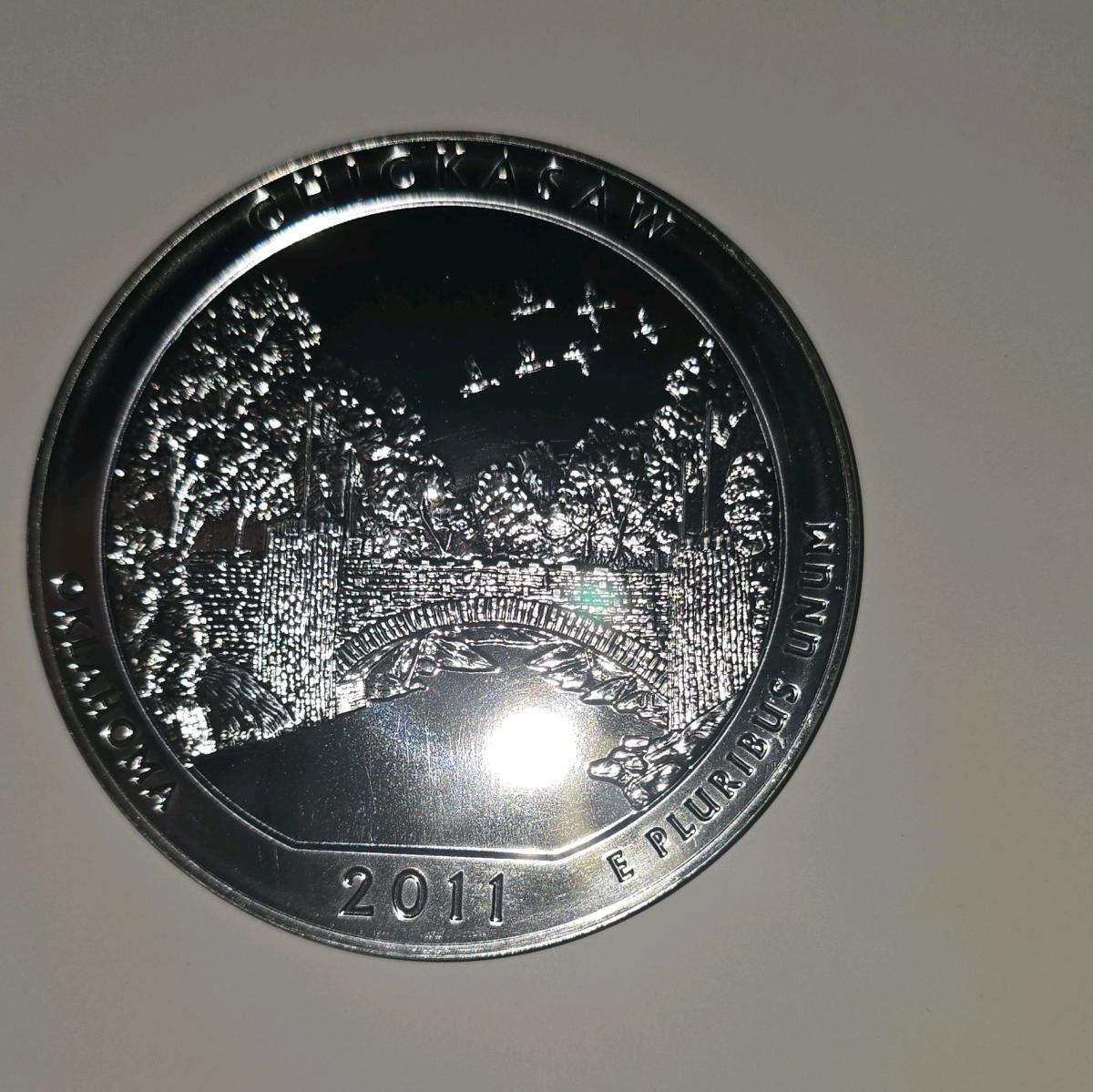 5oz silver minted as quarter dollar