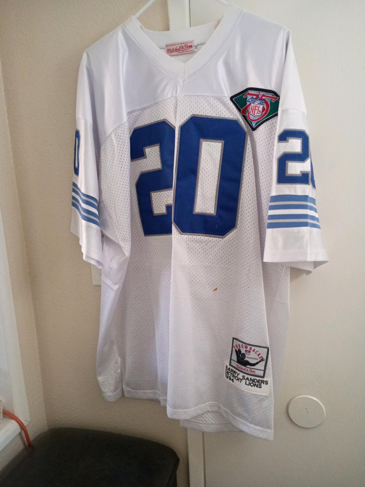 Detroit lions jersey
