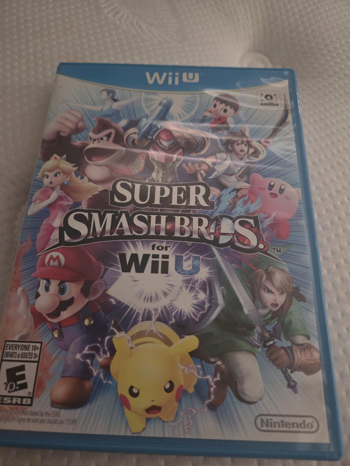super smash bros for wii u