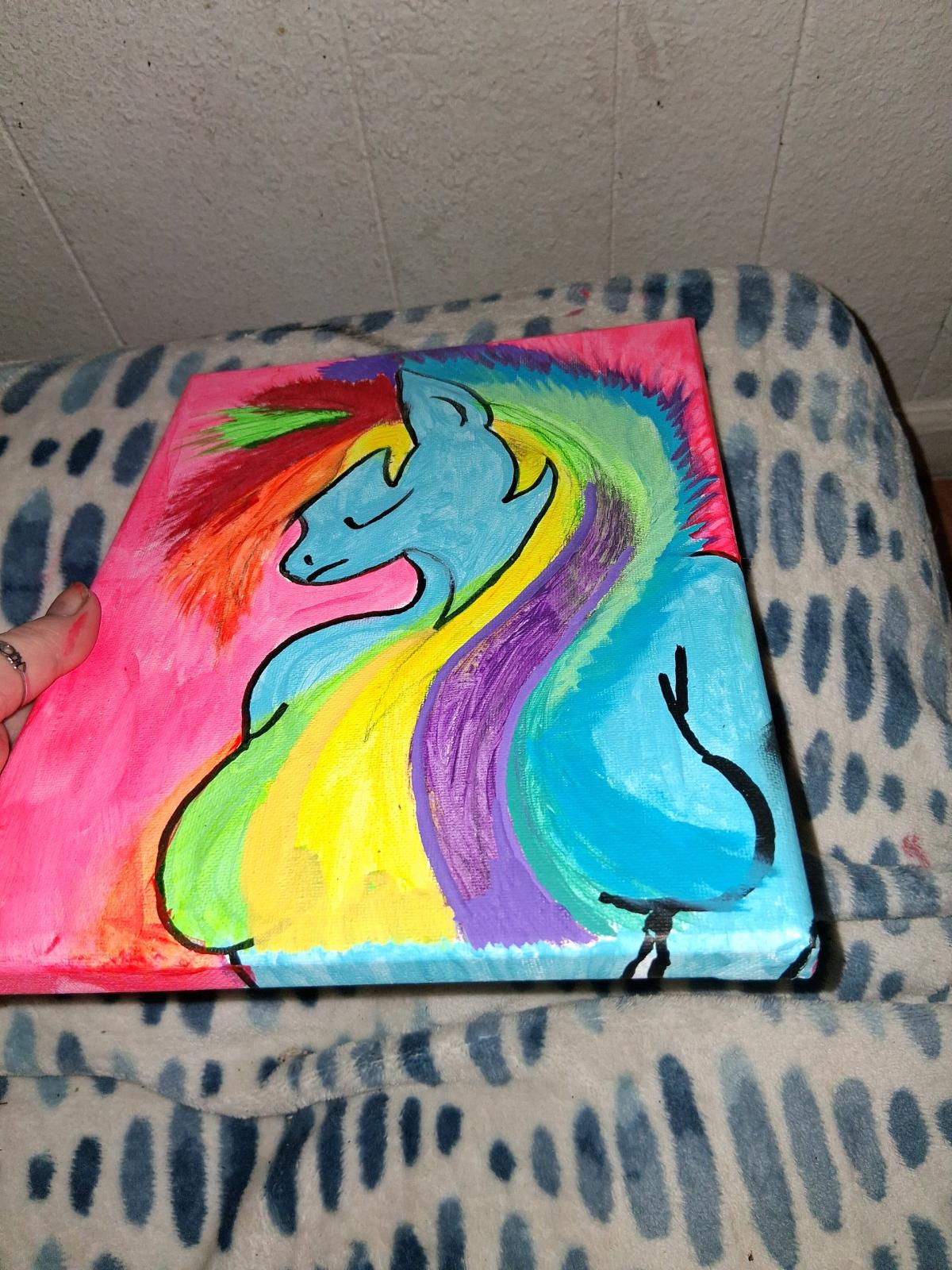 my lil pony girl