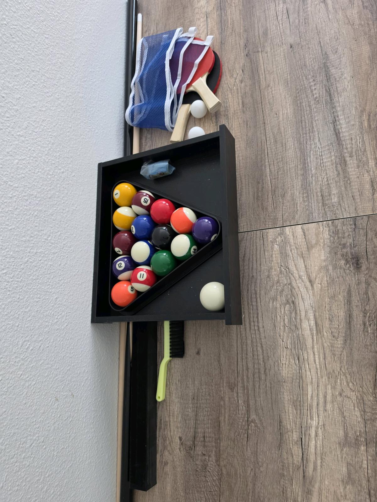 MOVING MUST SELL Modern 2in1 Dining Billiards Pool Table