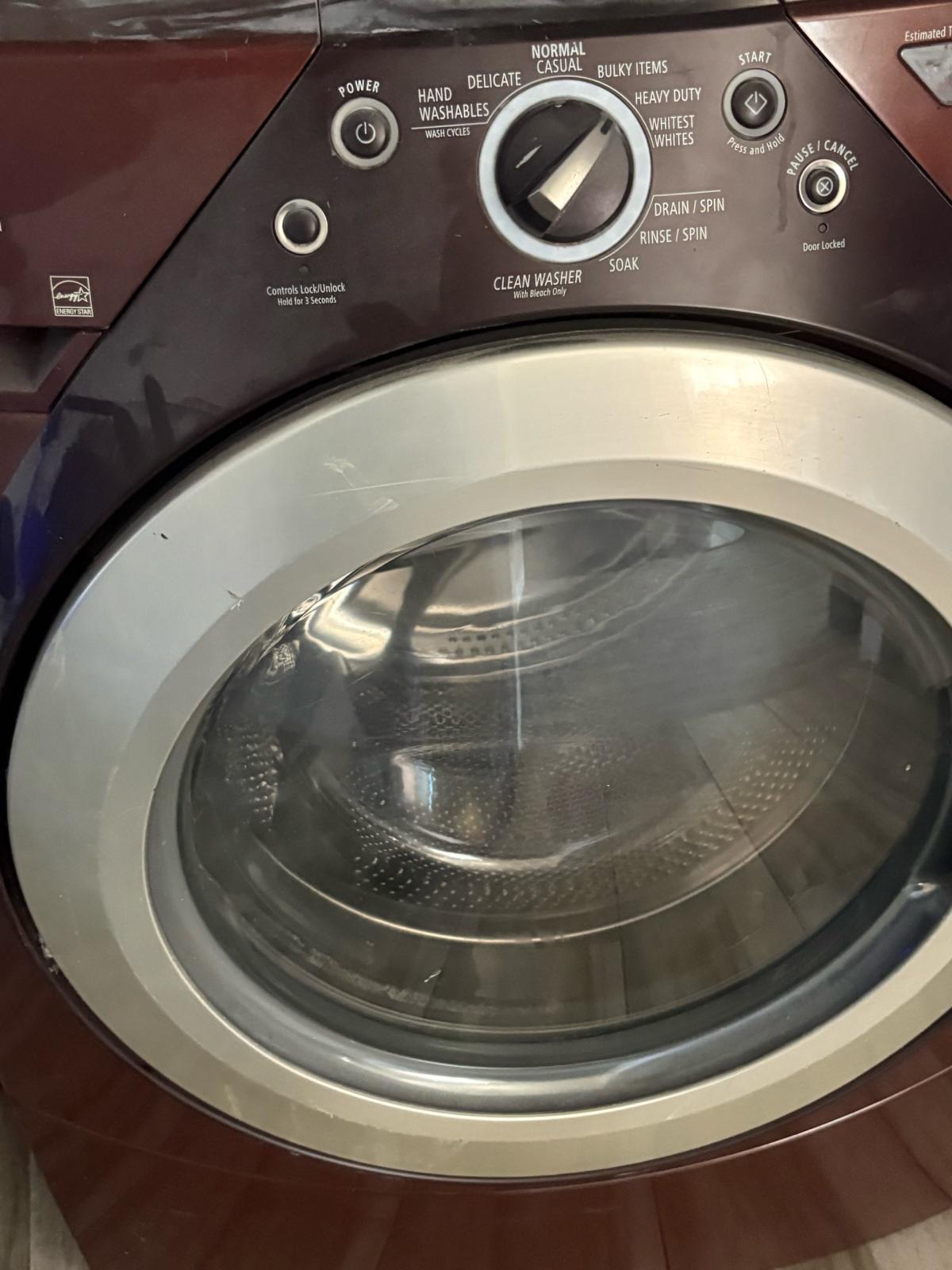 Washer and dryer