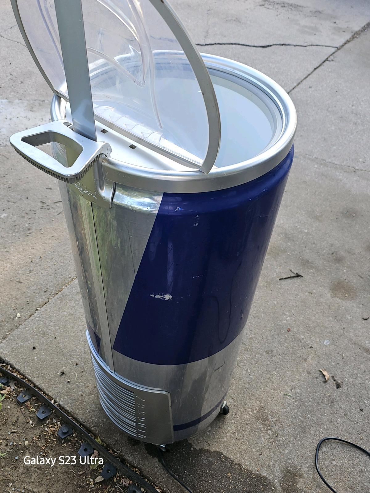 Red Bull Energy Drink Can Cooler  Rolling Beverage Cooler  R
