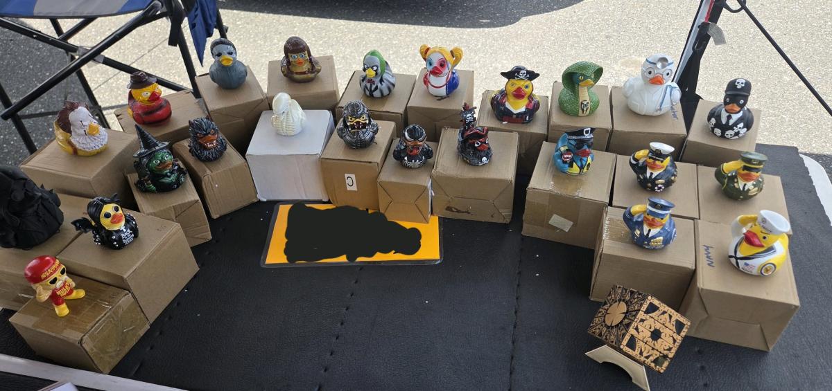 Ducks Collectable Resin