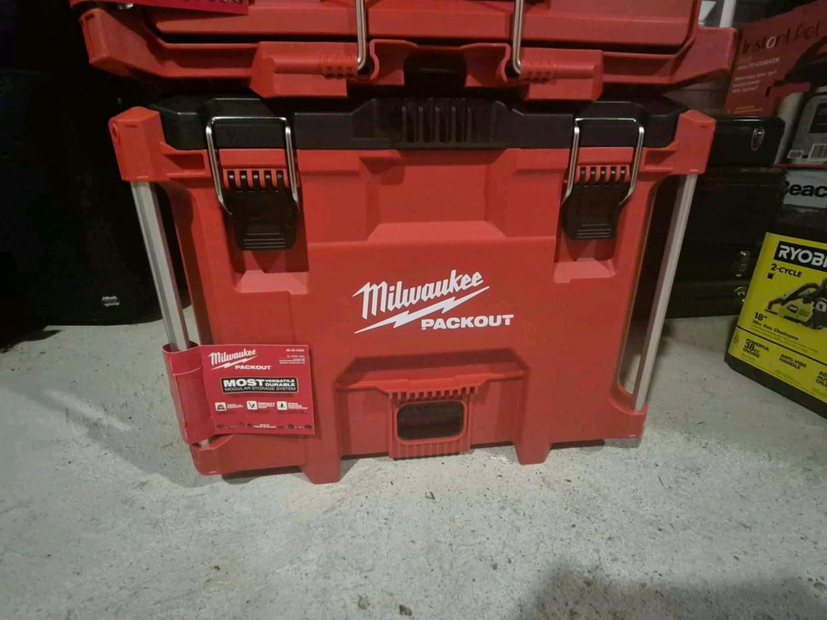 Milwaukee pack out 3 Piece Tool Box Stack