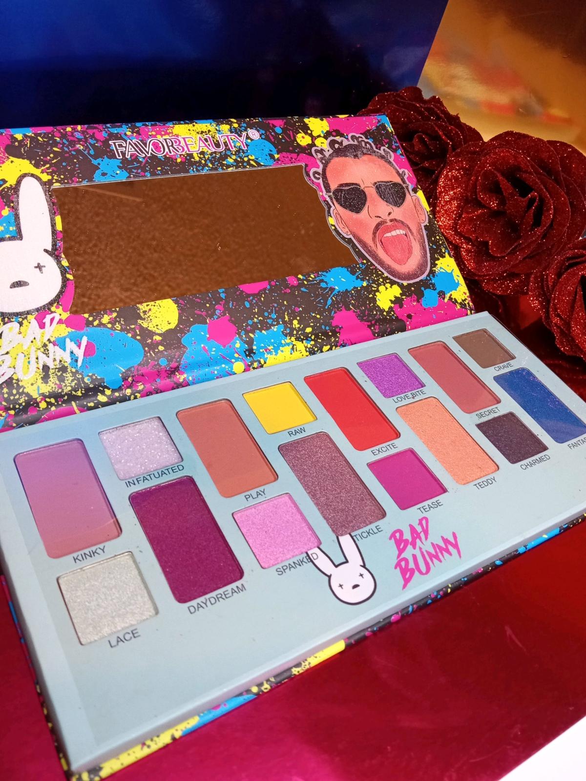 Eyeshadow palette Bad Bunny