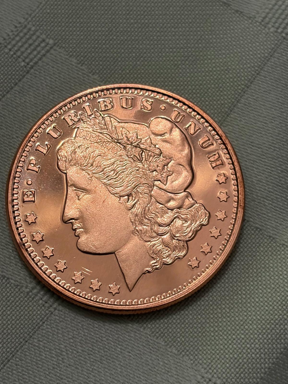 Coins Copper Rounds  Collectible Tokens
