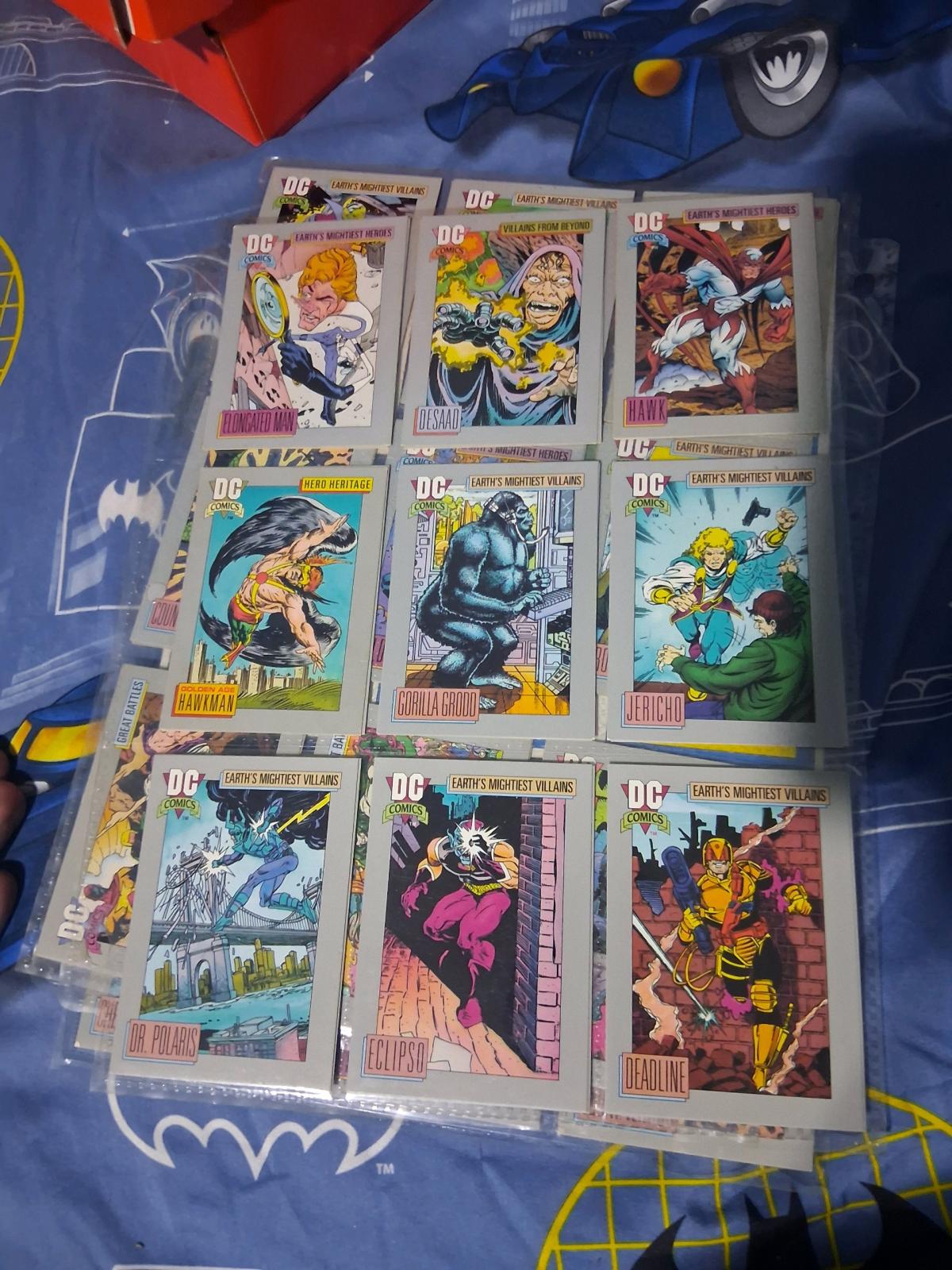 comics cards variety