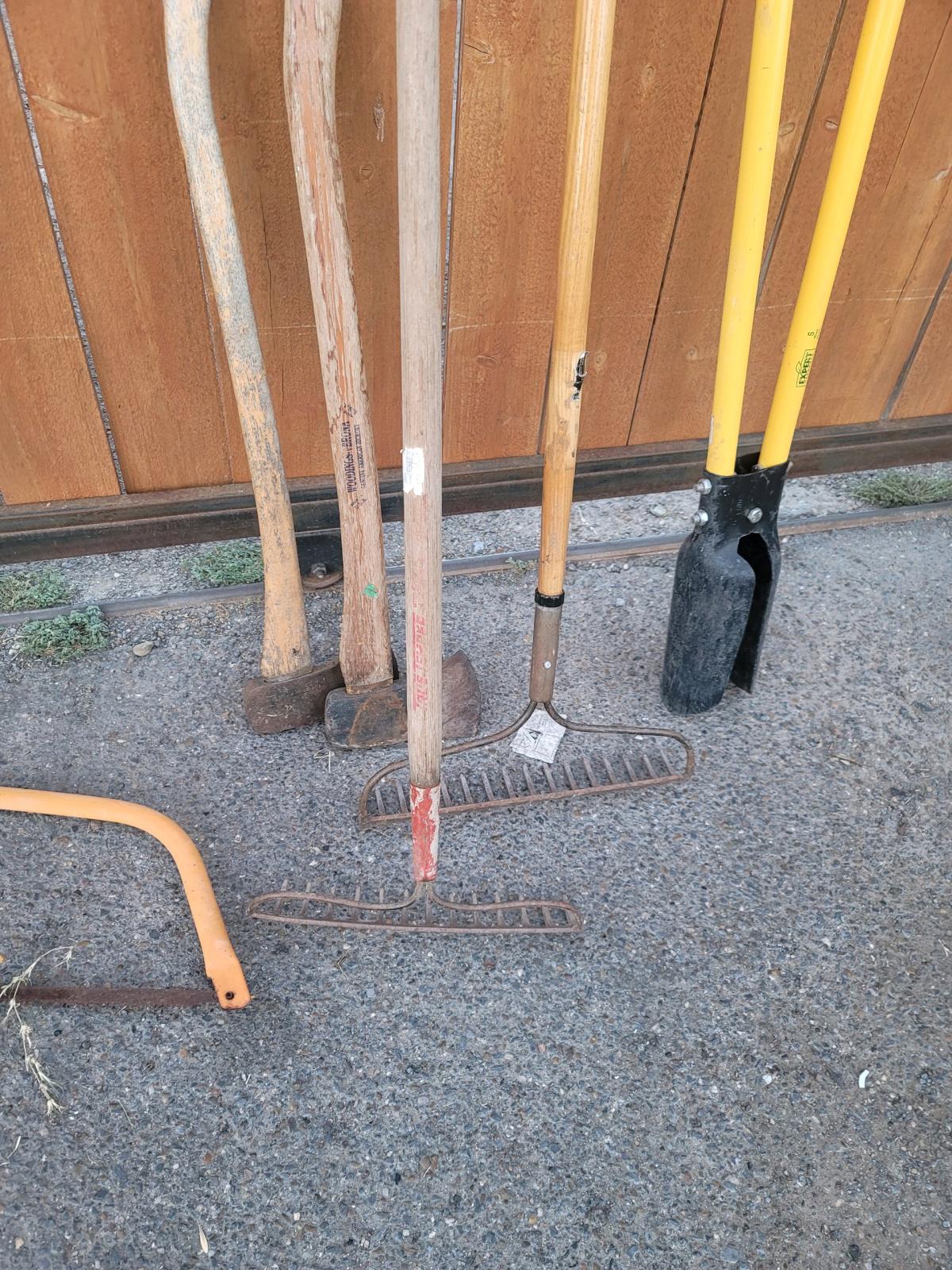 Yard Tools Good Cond