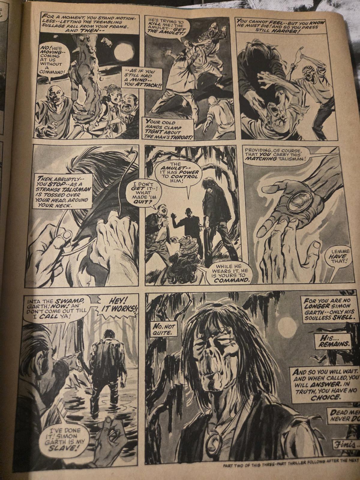 TALES OF THE ZOMBIE FEAR FILLED FIRST ISSUE