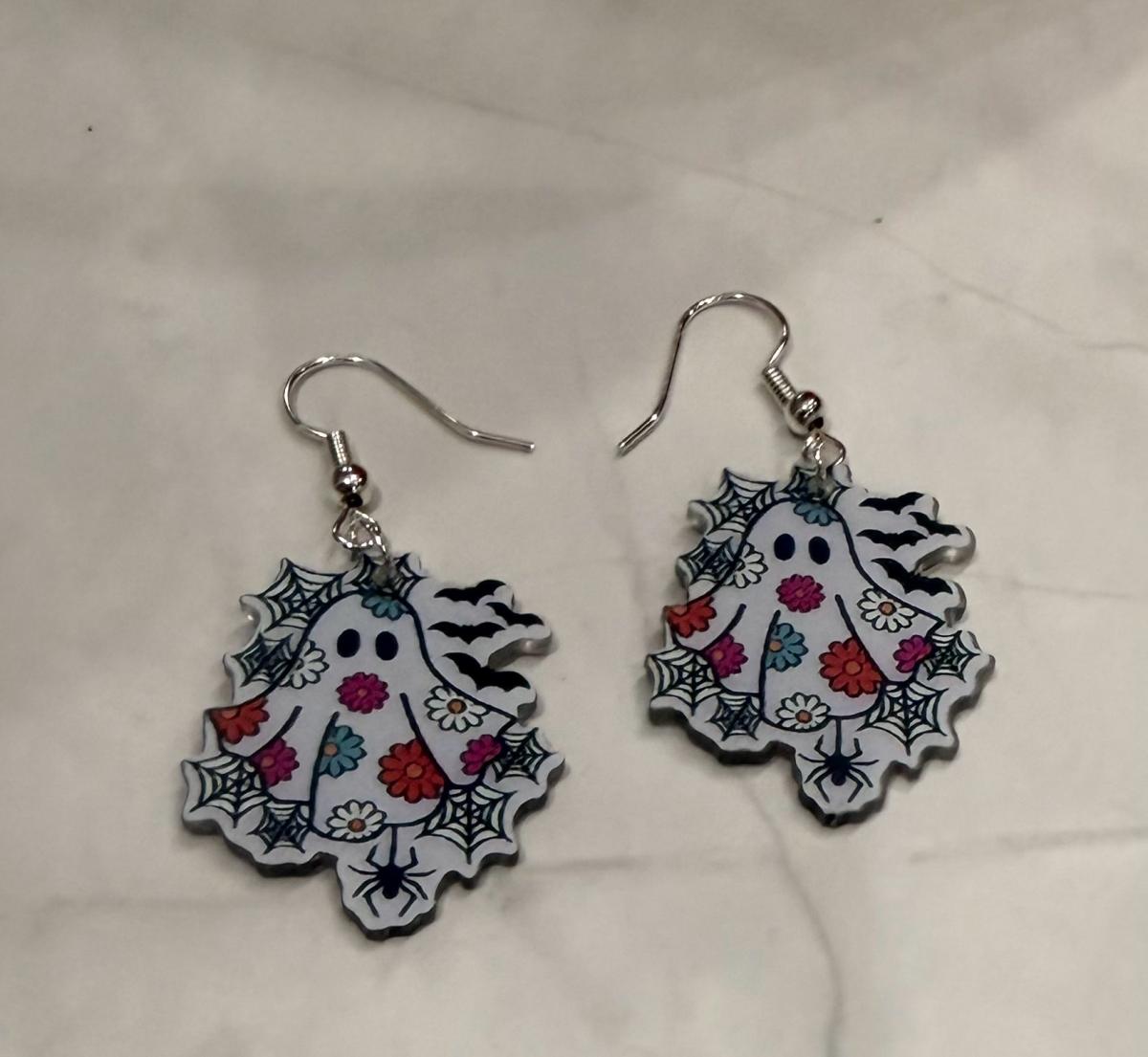 ghost earrings