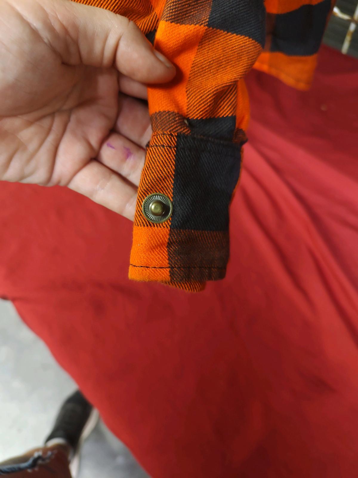 Padded flannel shirt sizes XS to 5XL