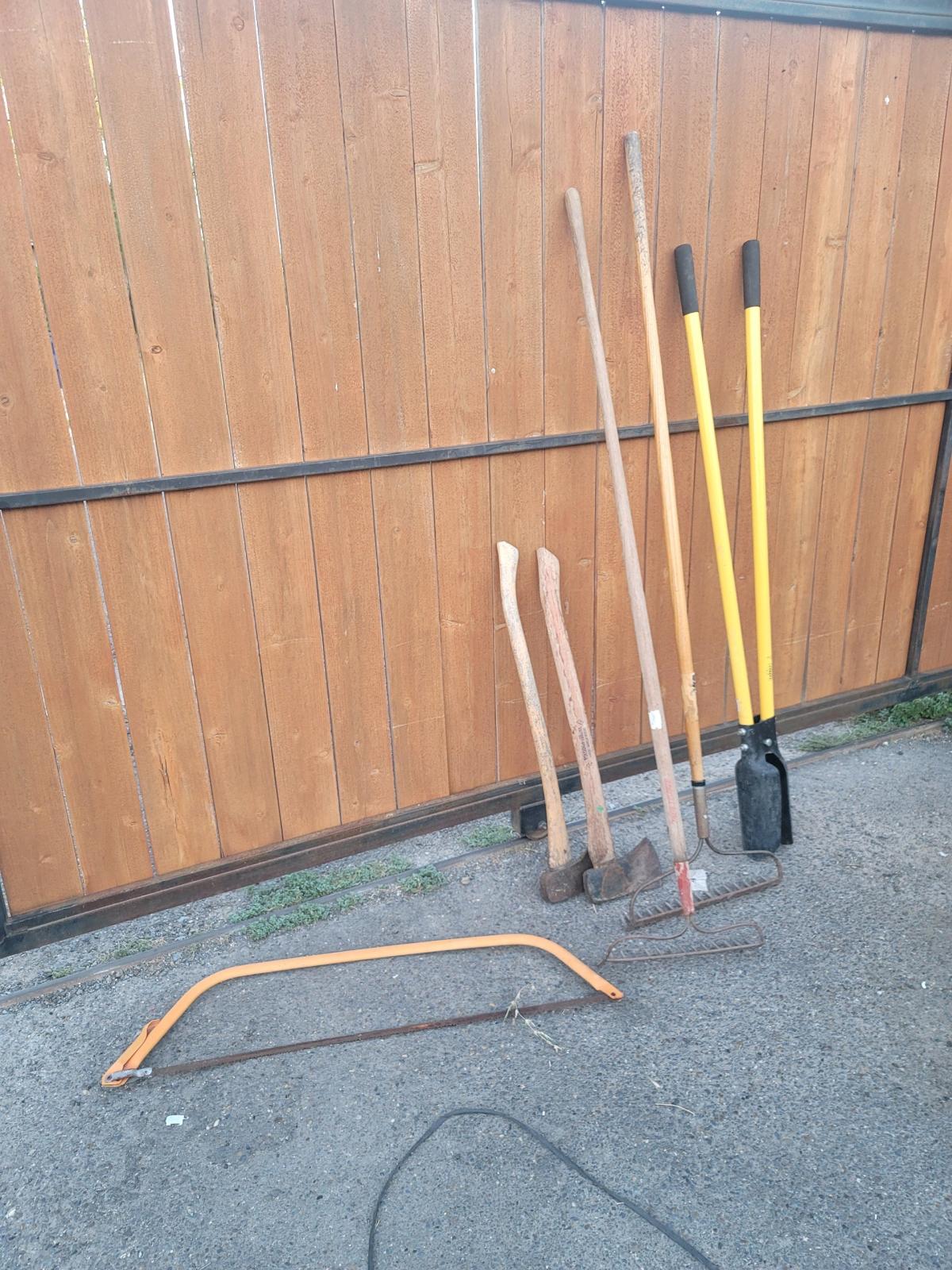 Yard Tools Good Cond