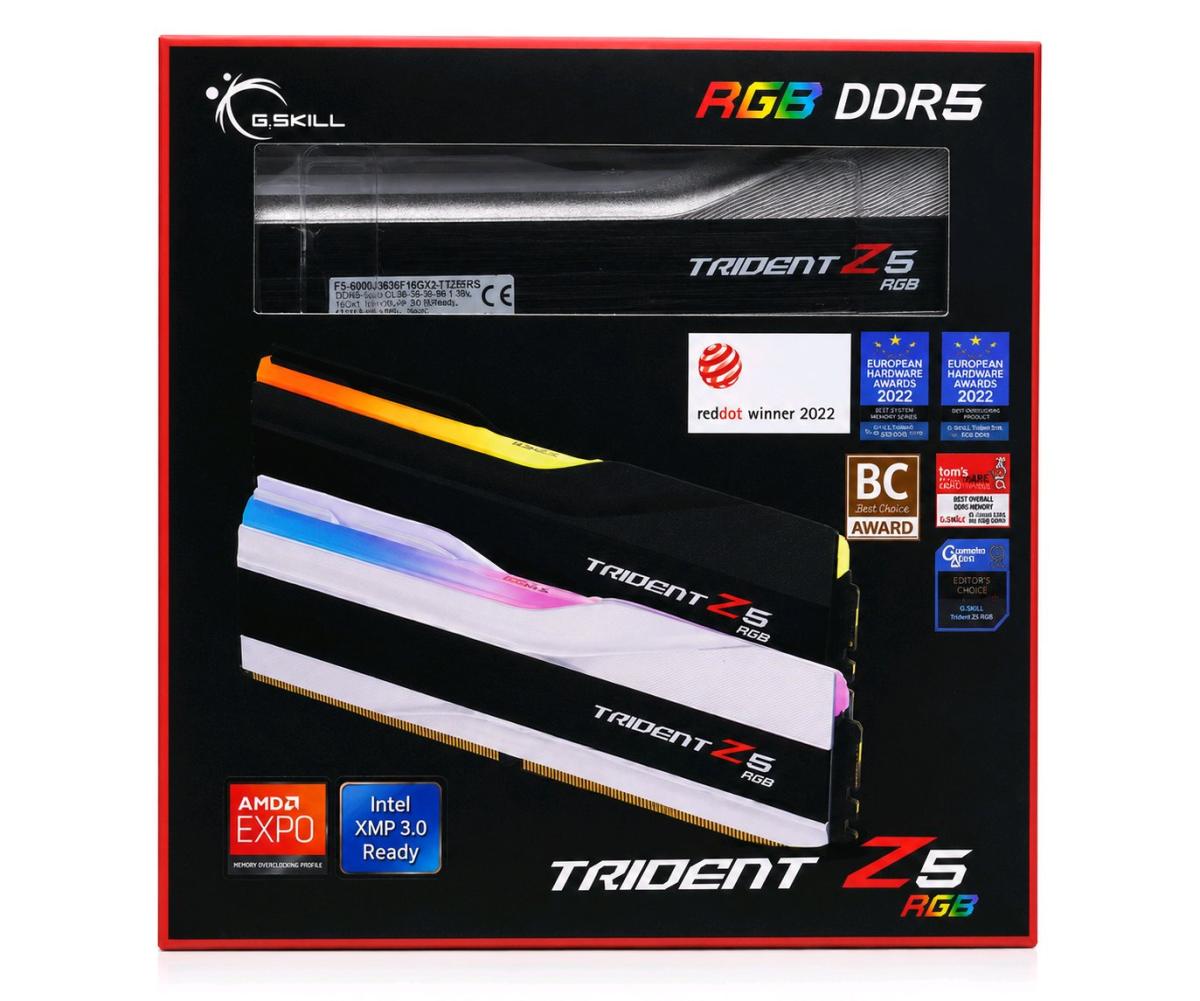 Gskill Trident Z5 Neo RGB 2x16gb Ddr5 6000mhz CL36