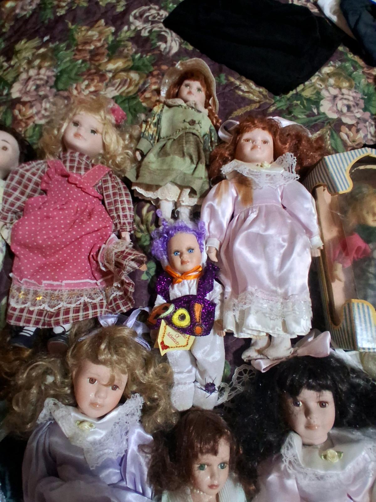 porcline forever friends dolls 17x dolls great condition