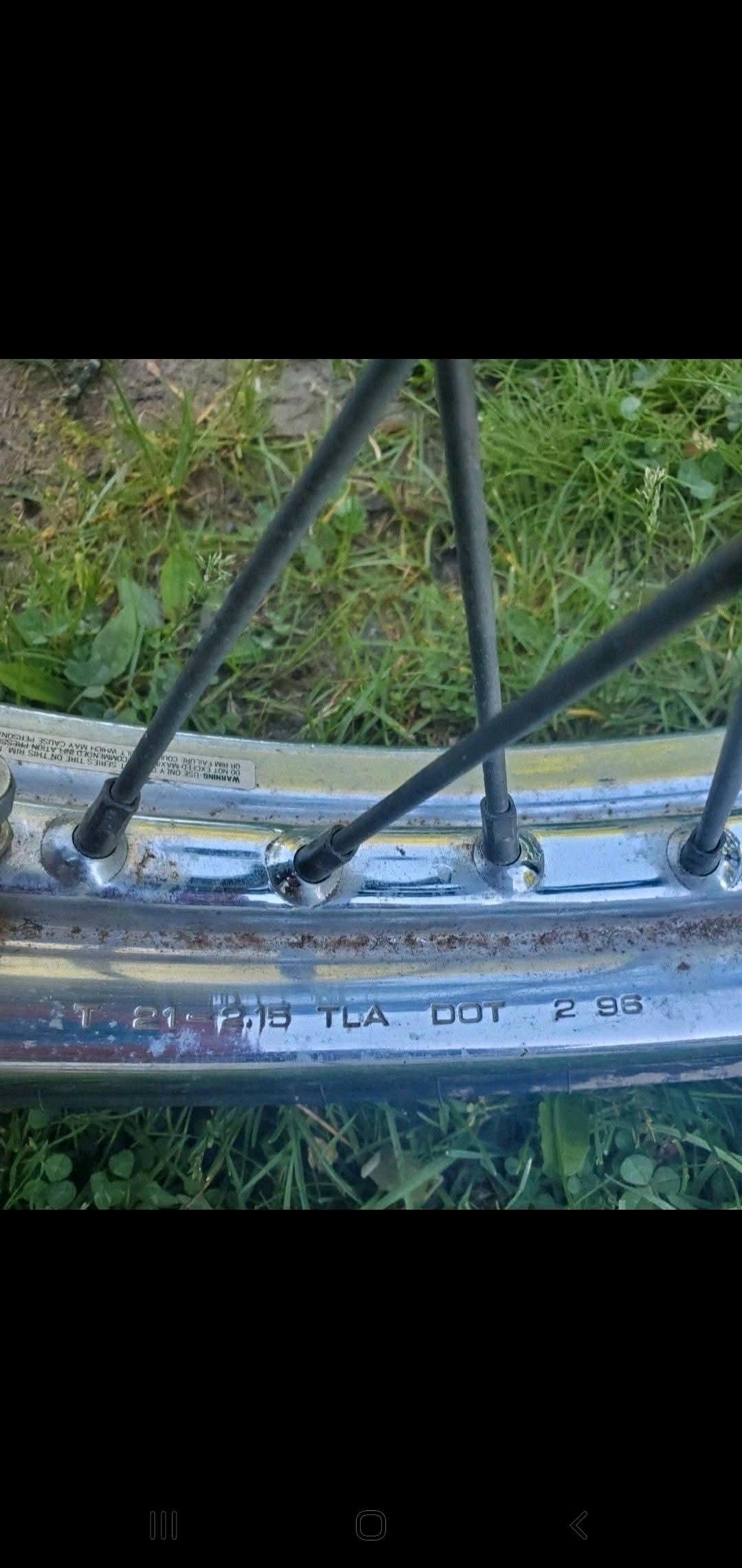Dunlop 40 spoke harley tire